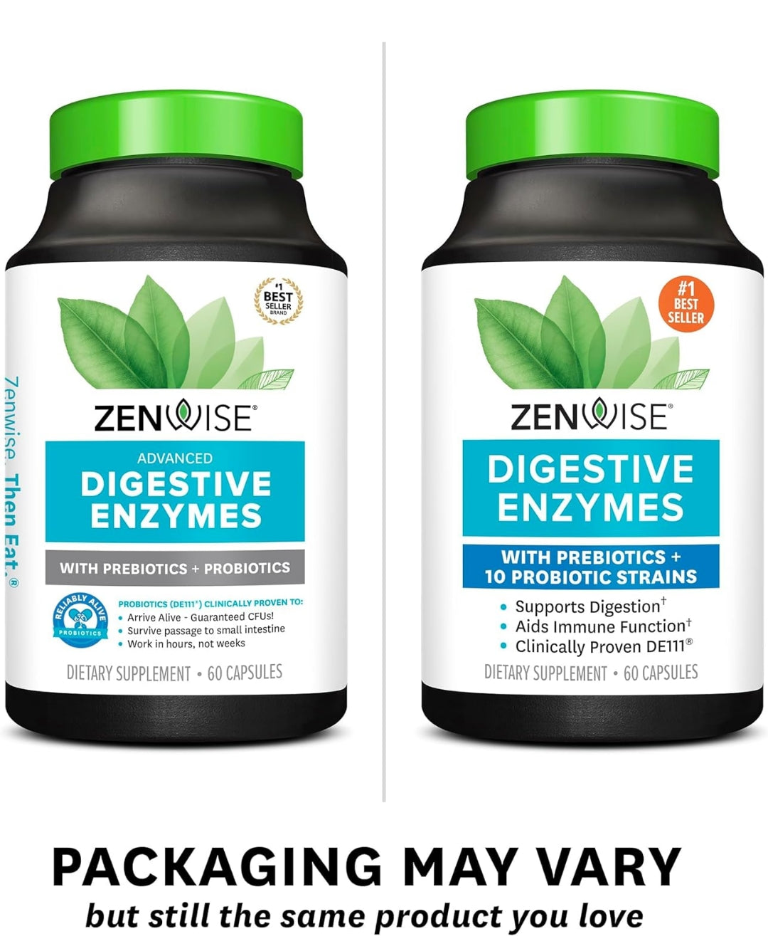 Zenwise Digestive Enzymes (Plus fast acting probiotics)