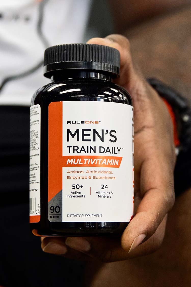 Rule 1 R1 Mens train Daily Multi vitamin