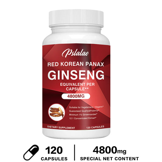 Pslalae Red Korean Panax Ginseng Capsules 4800mg
