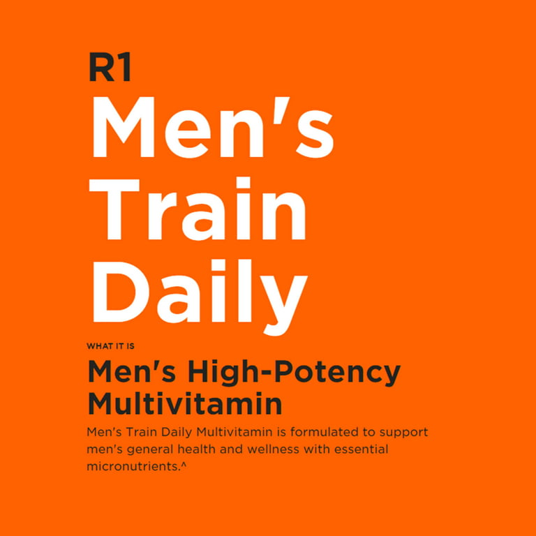 Rule 1 R1 Mens train Daily Multi vitamin