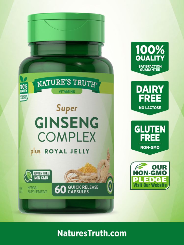 Nature's truth Super Ginseng Complex Plus Royal Jelly