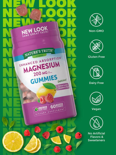 Nature's Truth Magnesium 200 Mg | Enhanced Absorption