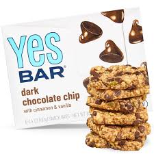 Snack Bar, Dark Chocolate Chip, 6 Bars, 1.4 oz (40 g) Each