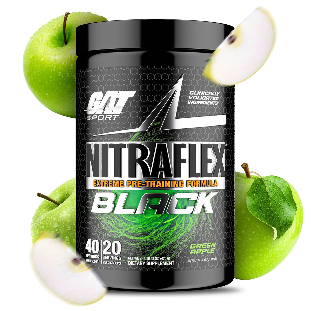 NITRAFLEX BLACK<br> Extreme Pre-Training Formula