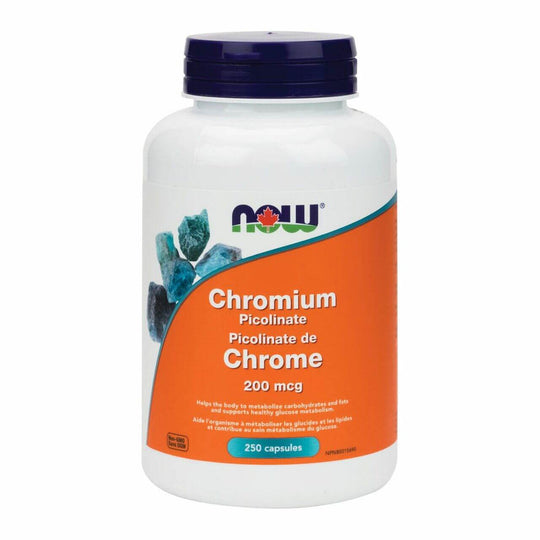 Now foods Chromium Picolinate, 200 mcg Capsules