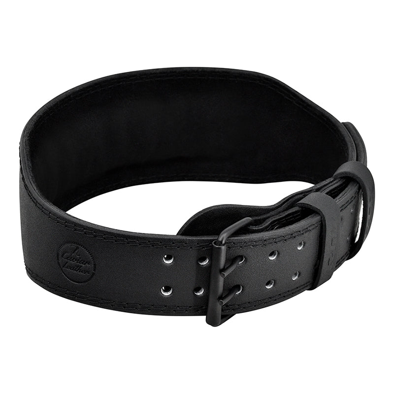 RDX 4 Inch Leather Weightlifting Gym Belt