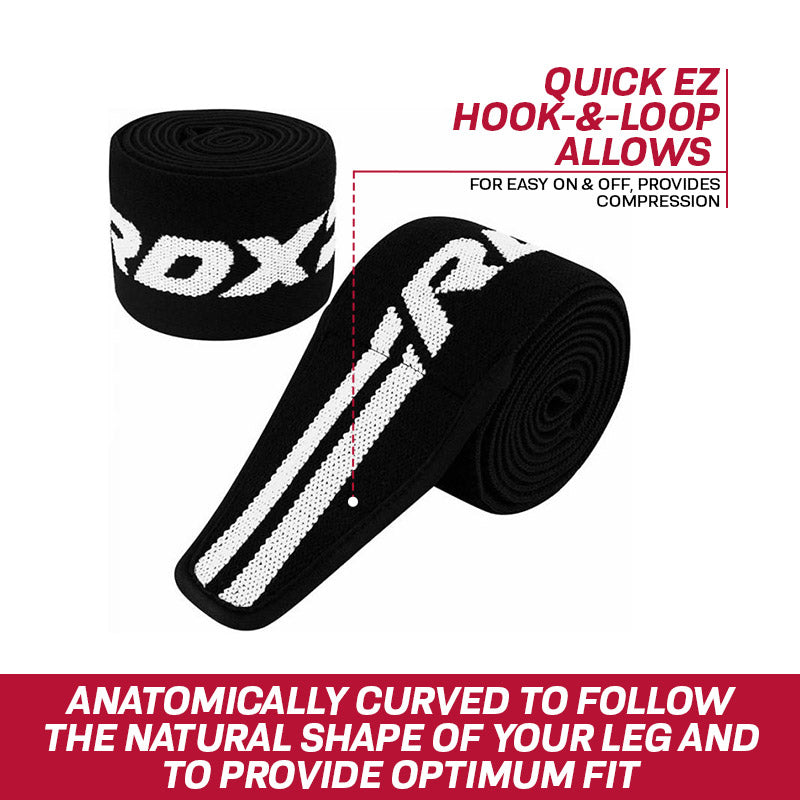 RDX K2 Compression Knee Wraps OEKO-TEXÃ‚Â®Ã‚Â Standard 100 certified