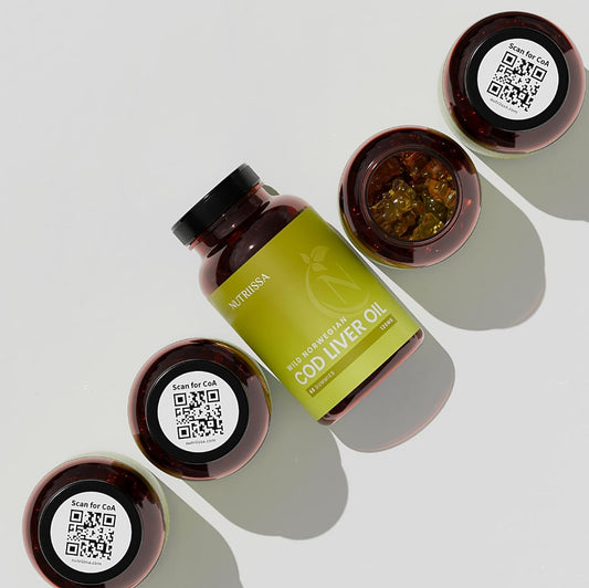 Nutriissa Wild Norwegian Organic Cod Liver Oil