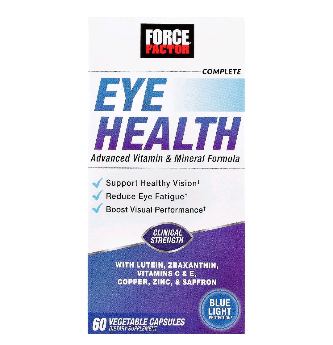 Force Factor Complete Eye Health |Vitamin & Mineral Formula
