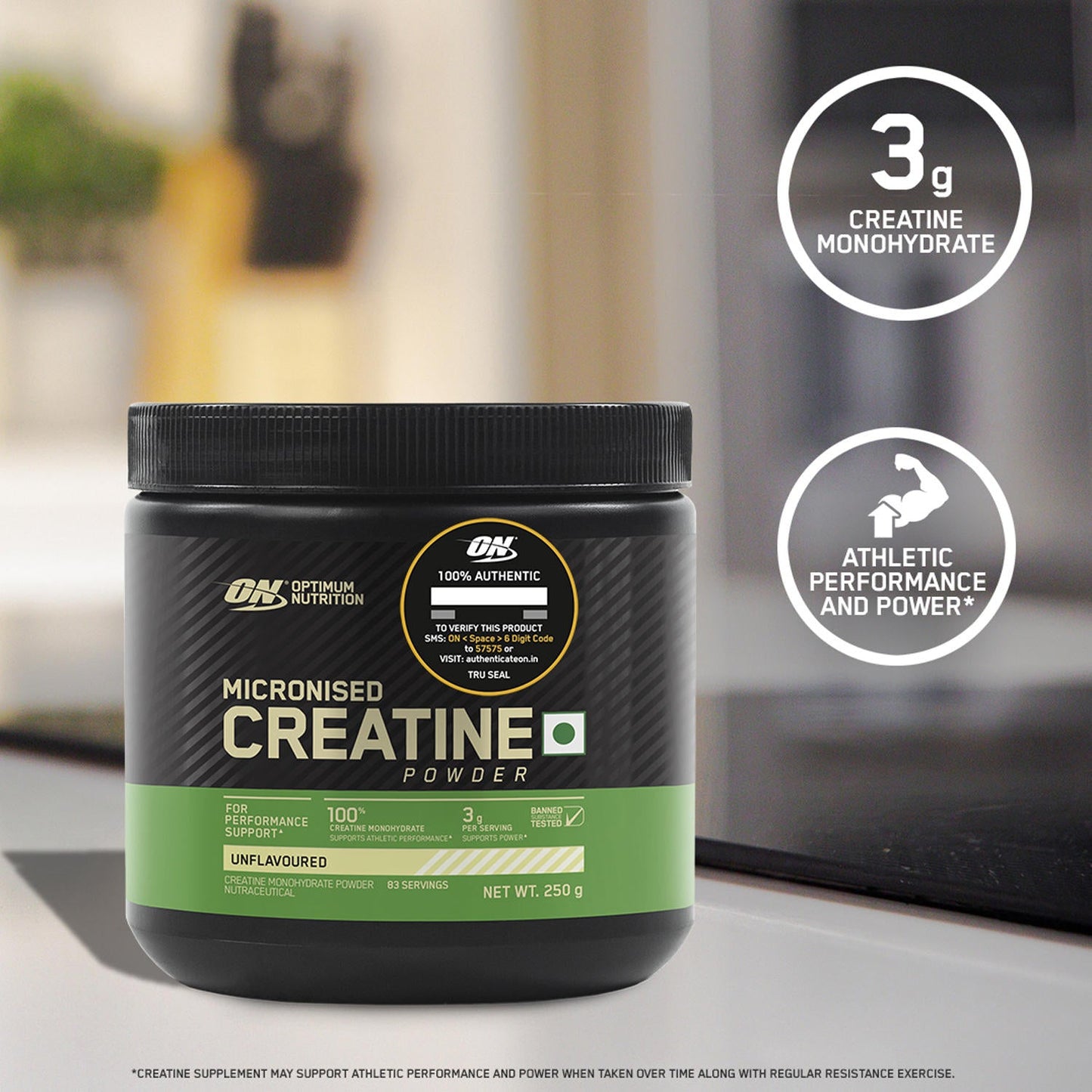 ON Micronized Creatine Powder, Unflavored