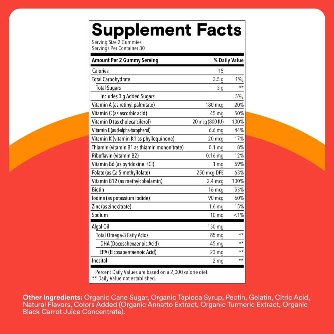 SmartyPants Kids Multivitamin Gummies