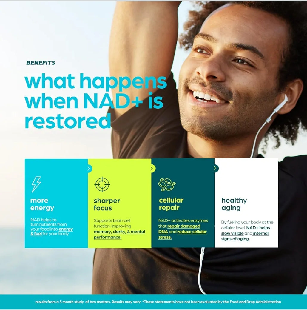 Thinbi NAD Supplement |Extra Strength NMN Alternative Liposomal + Green Tea for Women & Men