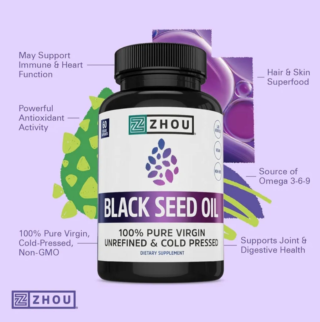 ZHOU Black Seed Oil Capsules