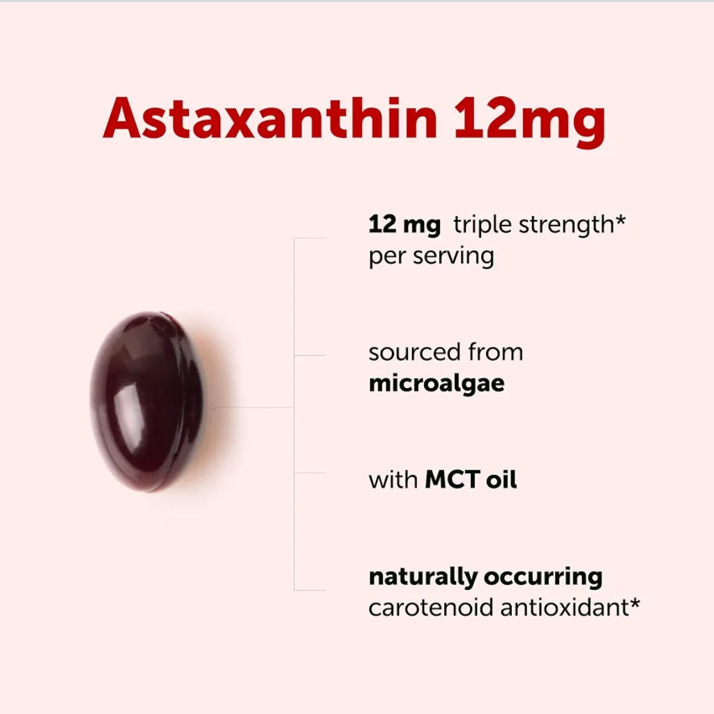 Micro Ingredients Astaxanthin 12mg