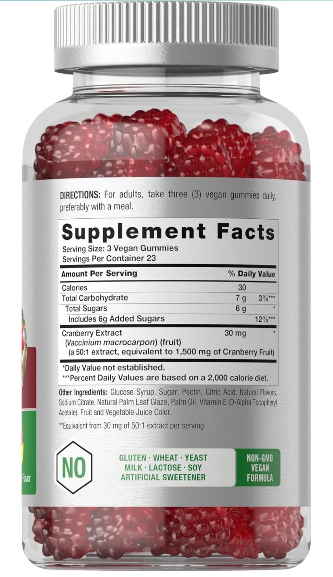 Horbäach Cranberry Gummies