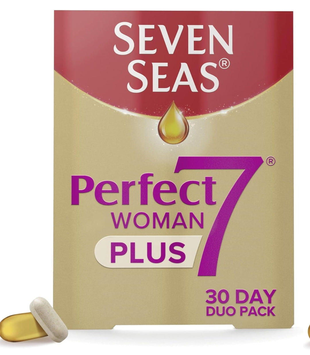 Seven Seas Perfect 7 Woman Plus, Multivitamin For Women With Omega-3,