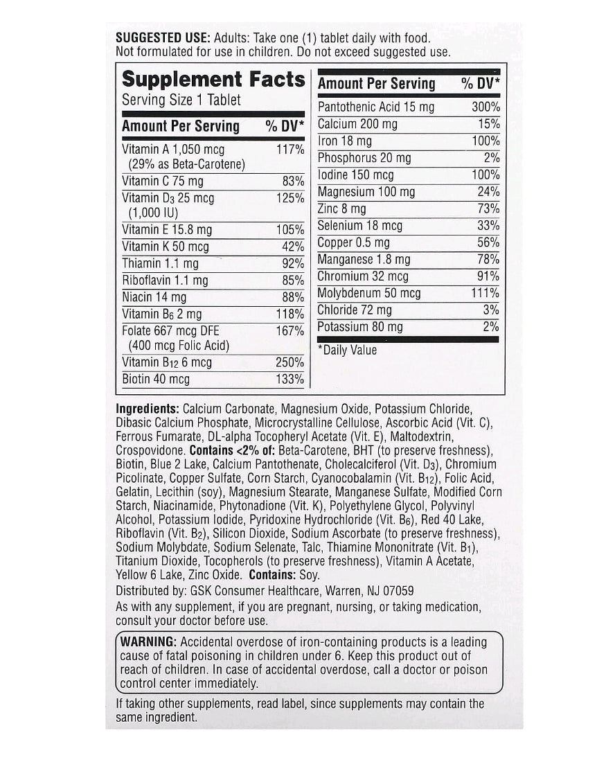 Centrum Multivitamin Tablet for Women