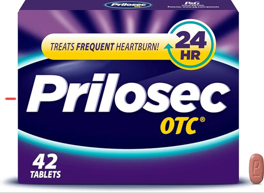 Prilosec OTC, Omeprazole Delayed Release 20mg, Acid Reducer