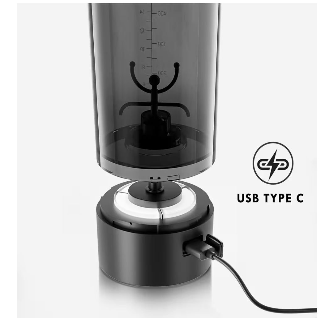 Electric Shaker Bottle | USB C Rechargeable Protein Shaker Bottle