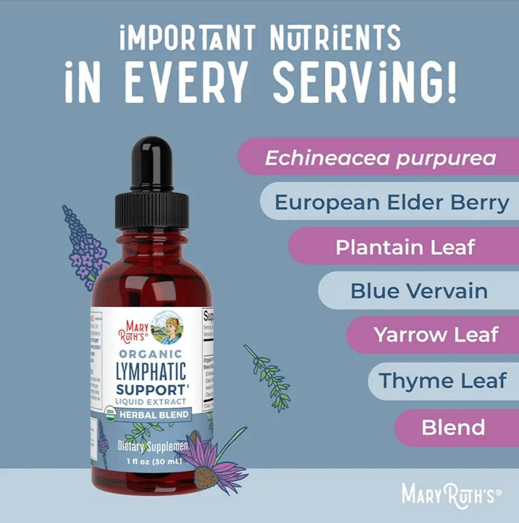 MaryRuth's Organic Lymphatic Support Liquid Extract