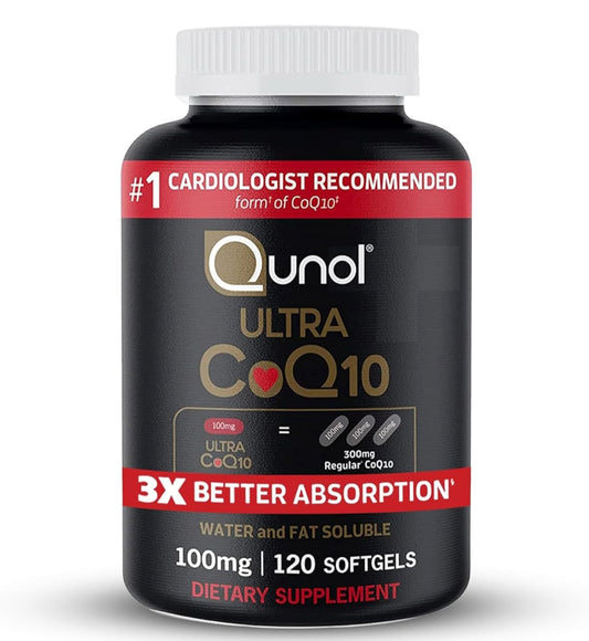 Qunol CoQ10 100mg Softgels