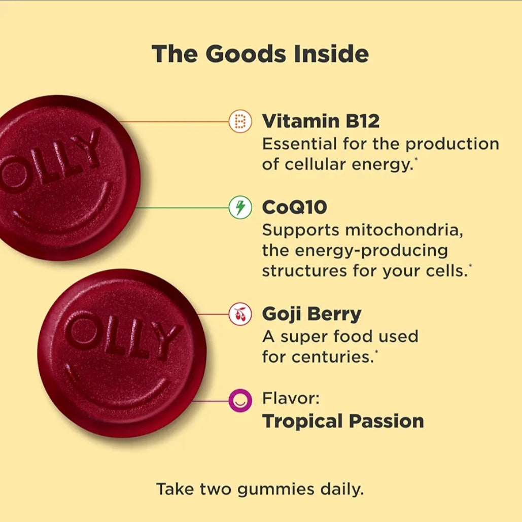 Olly Daily Energy Gummies