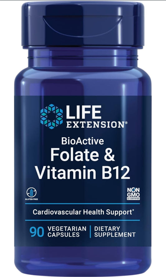 Life Extension BioActive Folate & Vitamin B12