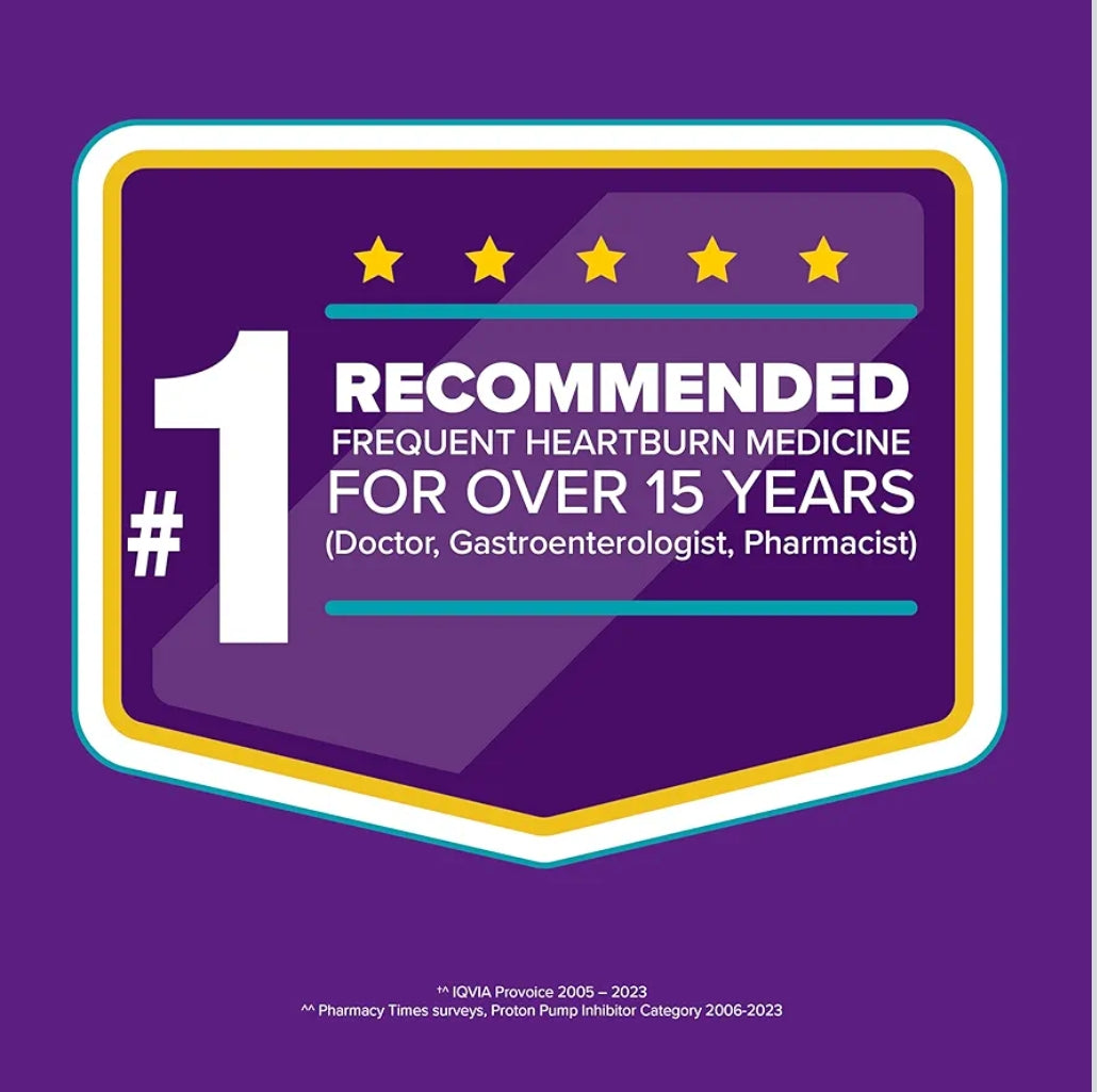 Prilosec OTC, Omeprazole Delayed Release 20mg, Acid Reducer