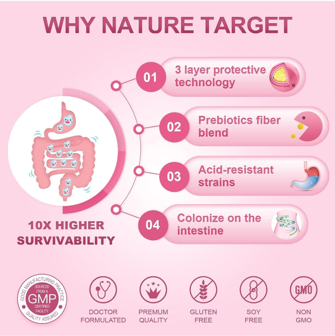 Nature Target Probiotics-for-Women