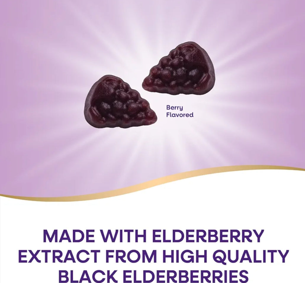 Nature's Way Sambucus Elderberry Immune Gummies for Kids