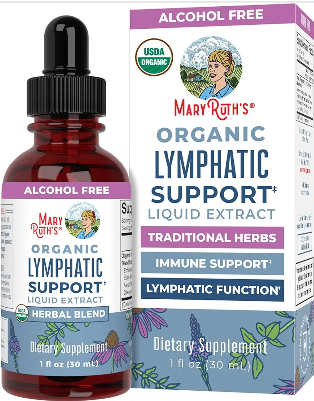 MaryRuth's Organic Lymphatic Support Liquid Extract