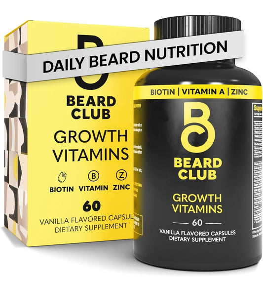 The Beard Club - Biotin Beard Growth Vitamins