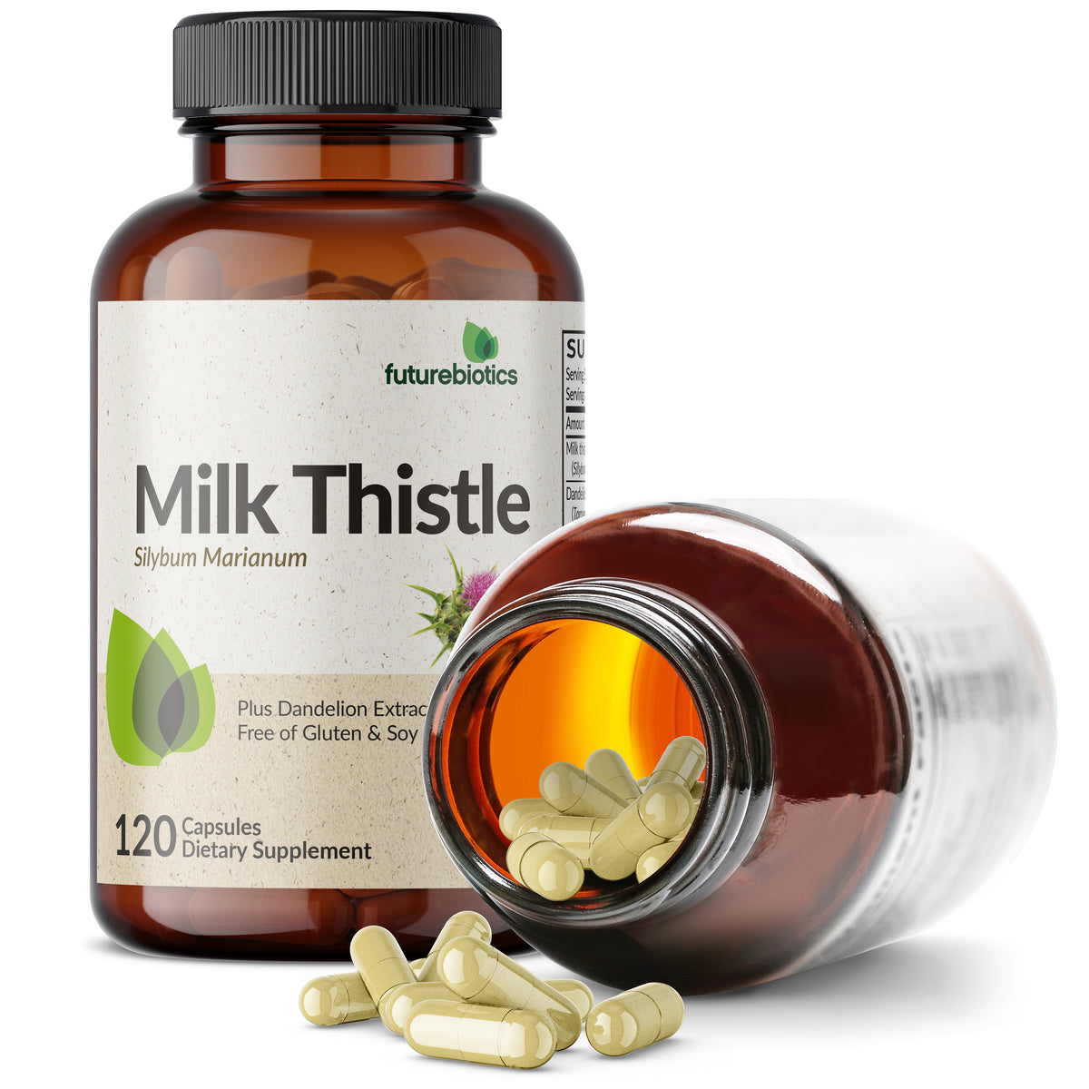 Futurebiotics Milk Thistle + Dandelion Extract | Liver Support