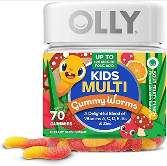 Olly kids Multivitamin Gummy Worms