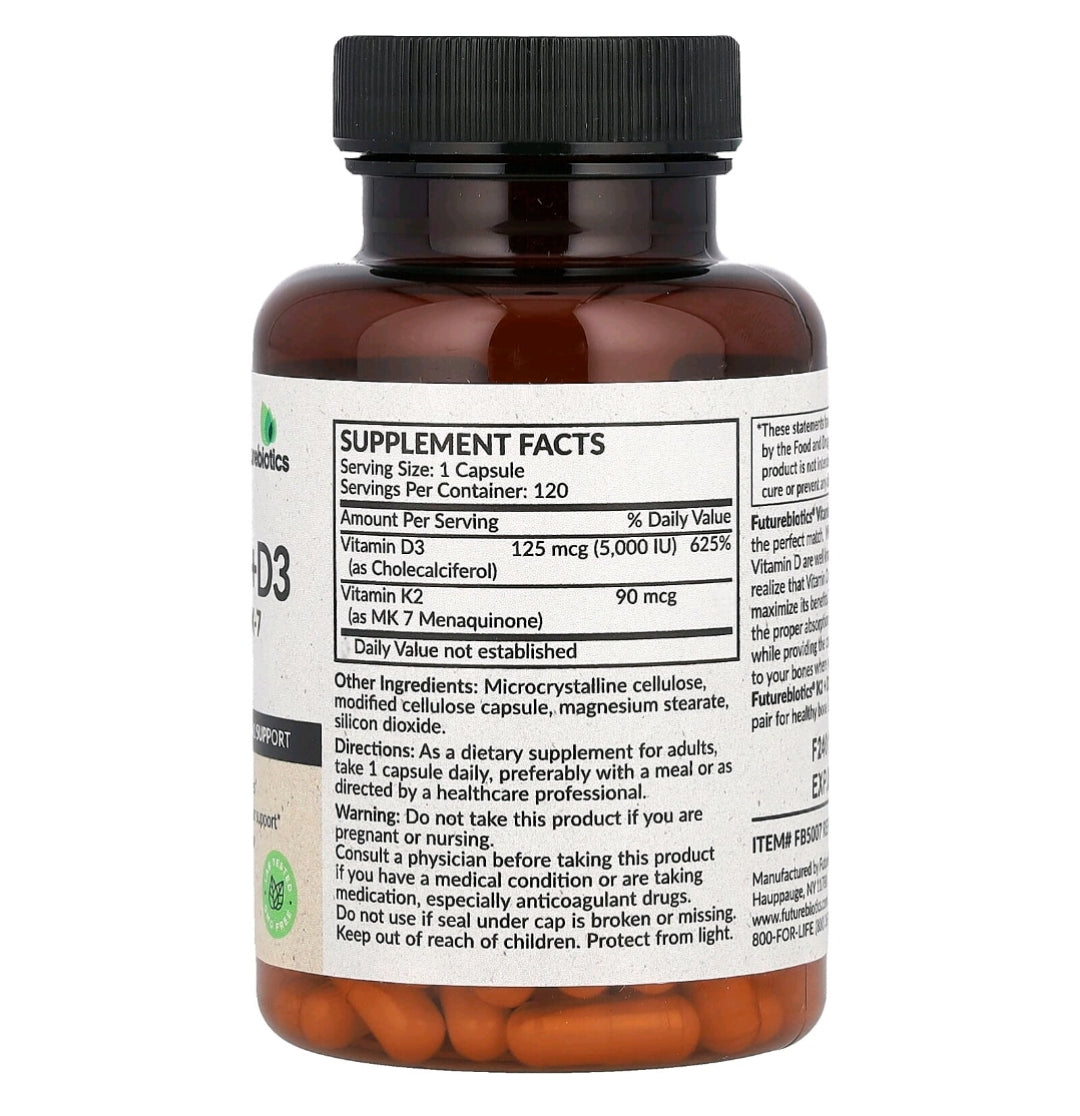 Futurebiotics Vitamin K2 + D3