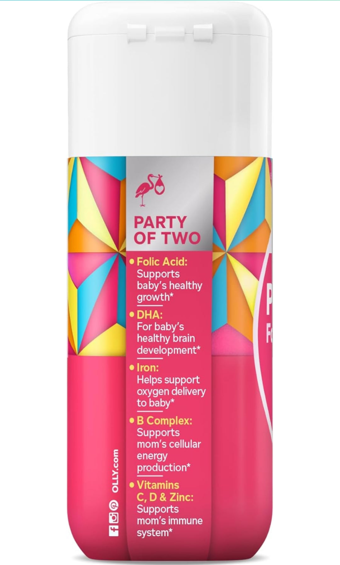 OLLY Ultra Strength Prenatal Multivitamin