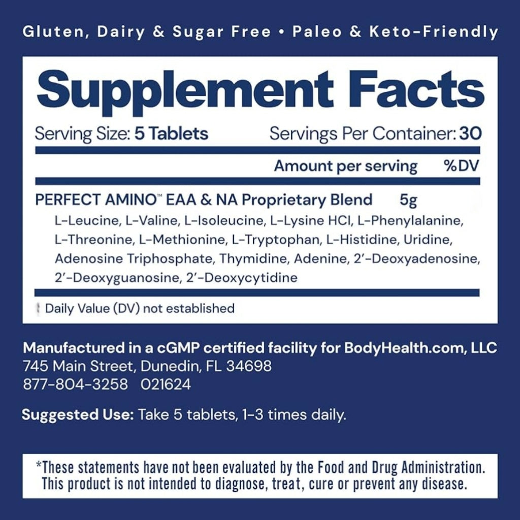BodyHealth PerfectAmino Tablets