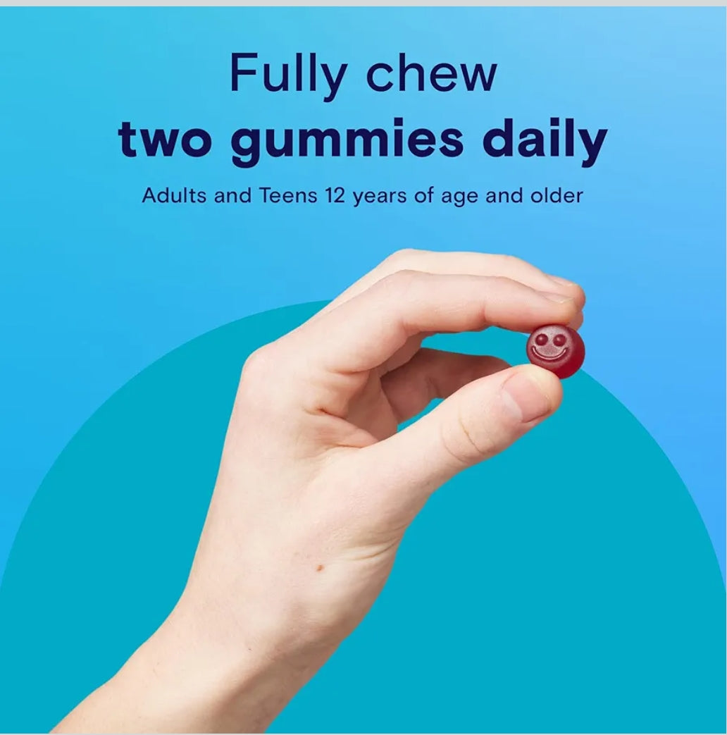 One A Day Teen Boy’s Daily Essentials Multivitamin Gummies