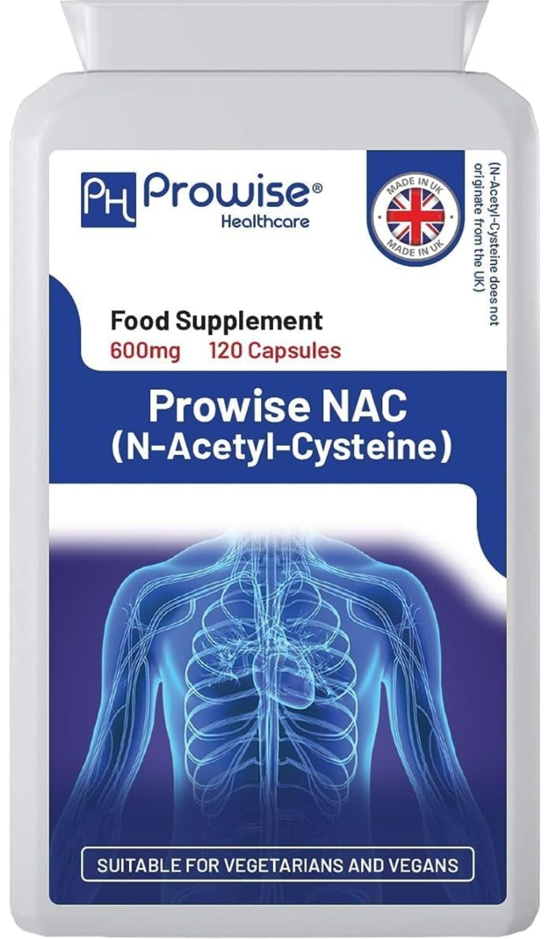 Prowise NAC N-Acetyl-Cysteine 600mg