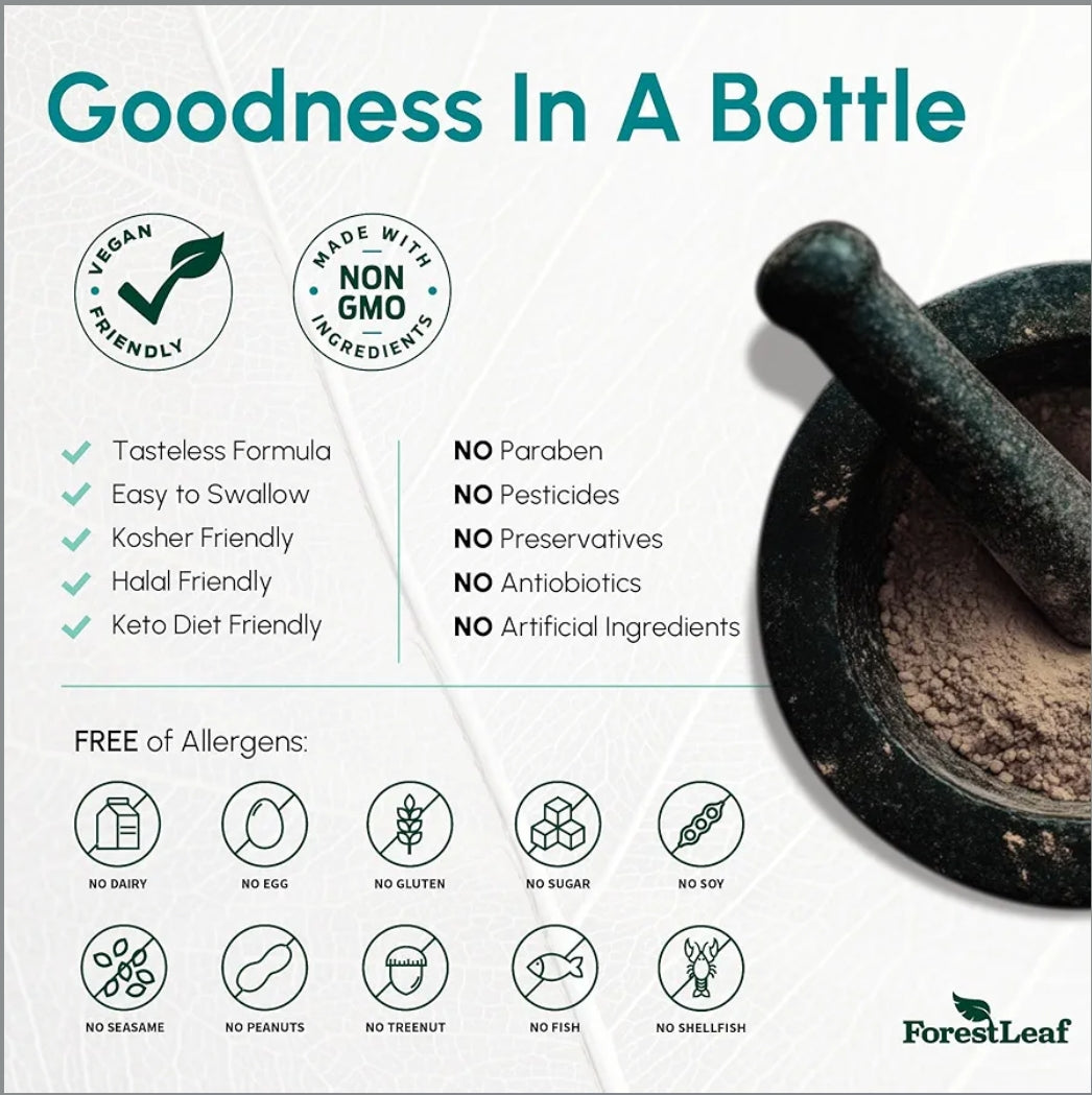 ForestLeaf Vitamin B2 Riboflavin 400mg