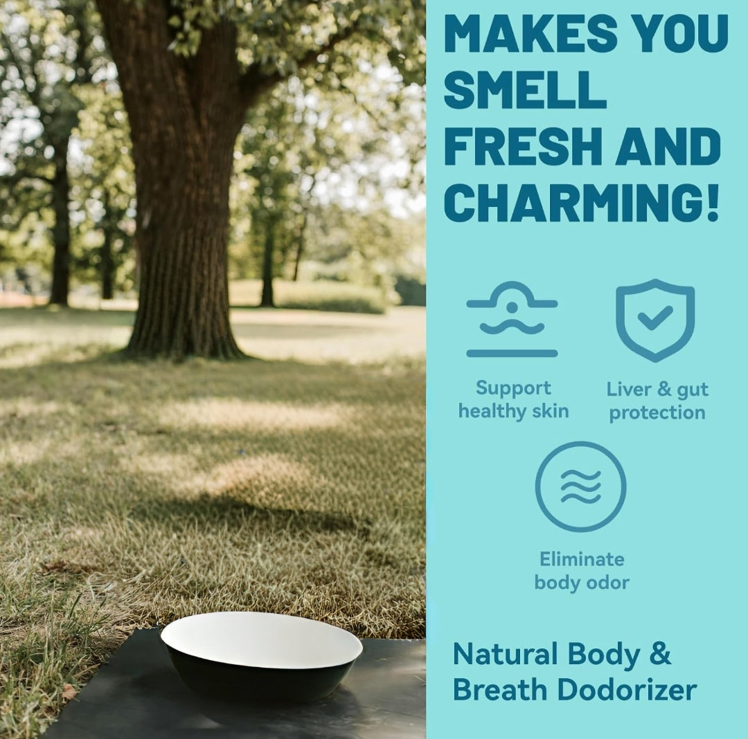 Eazgoo Chlorophyll Gummies, Vitamin B12 Zinc - Natural Deodorant