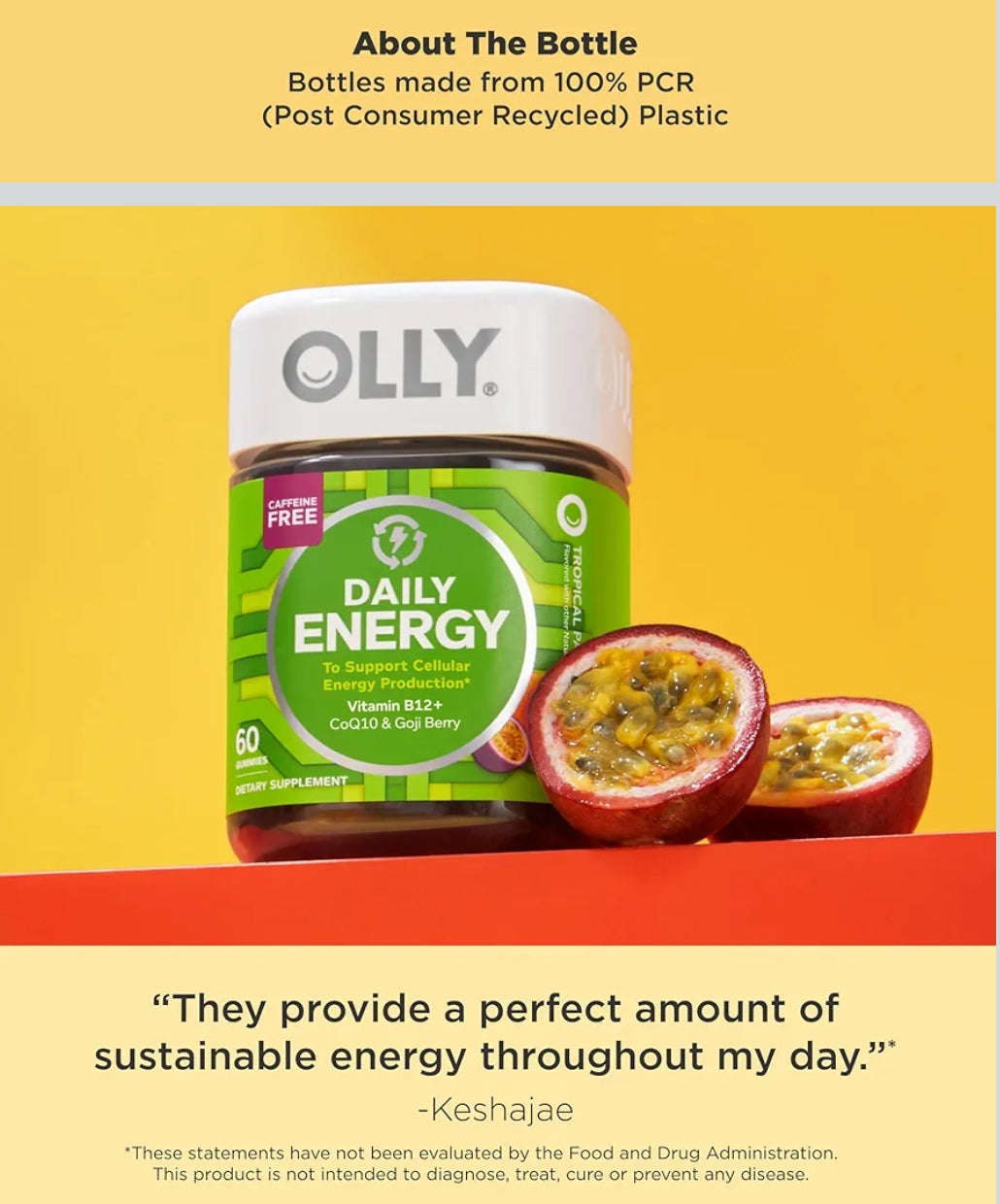 Olly Daily Energy Gummies