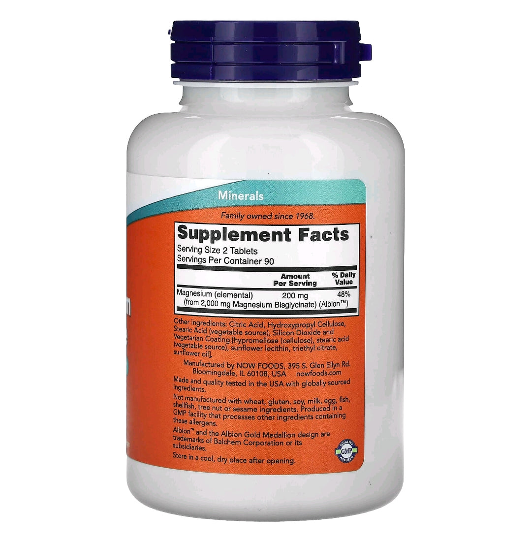 Now Foods Magnesium Glycinate