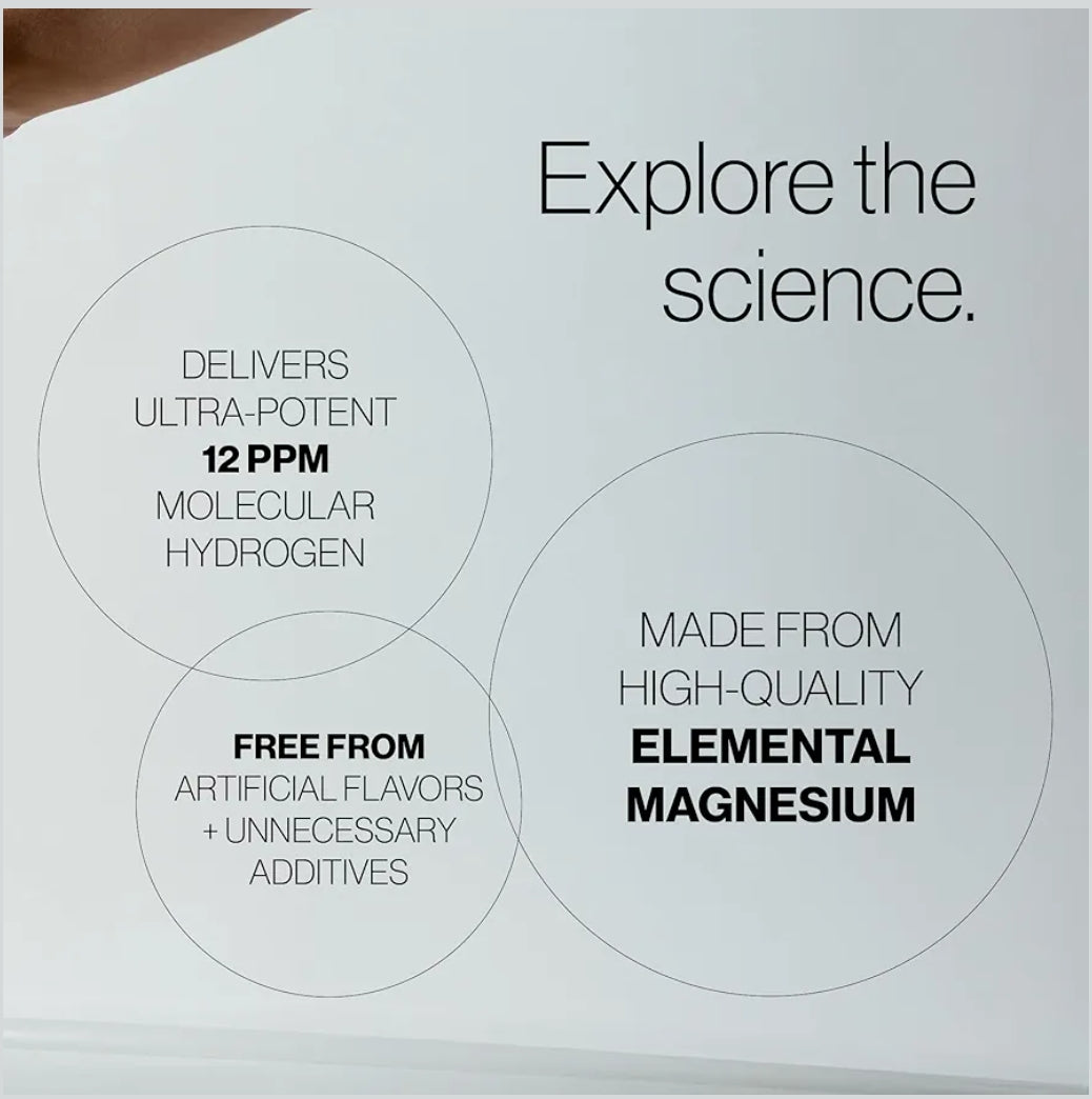 Molecular H2TAB HydrogenTablets with Magnesium