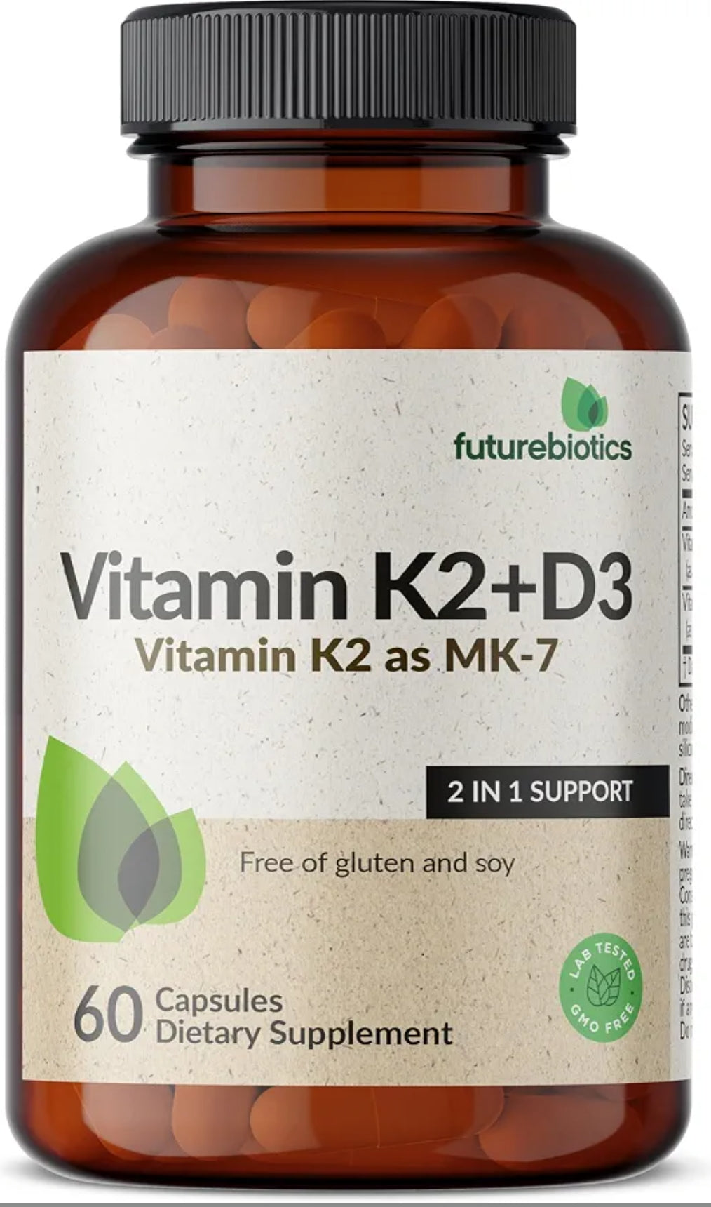 Futurebiotics Vitamin K2 + D3