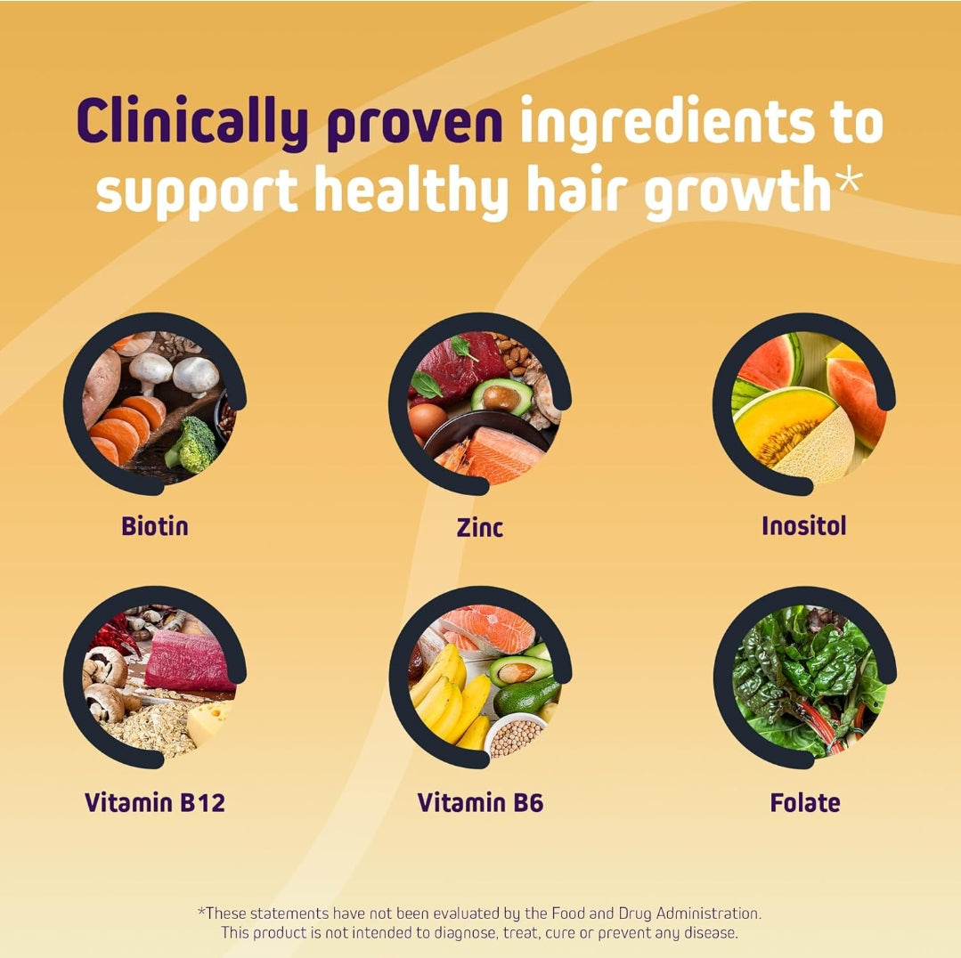 Herbtonics Foli Biotin Gummies with Hair Vitamins