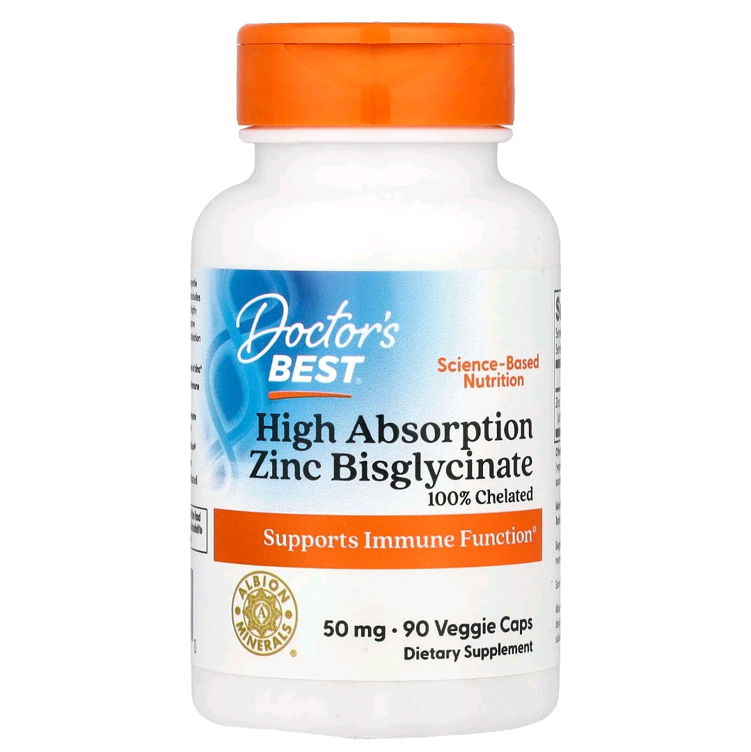 Doctors Best High Absorption Zinc Bisglycinate