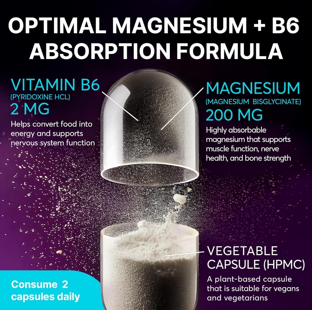 Magnesium Bisglycinate with Vitamin B6