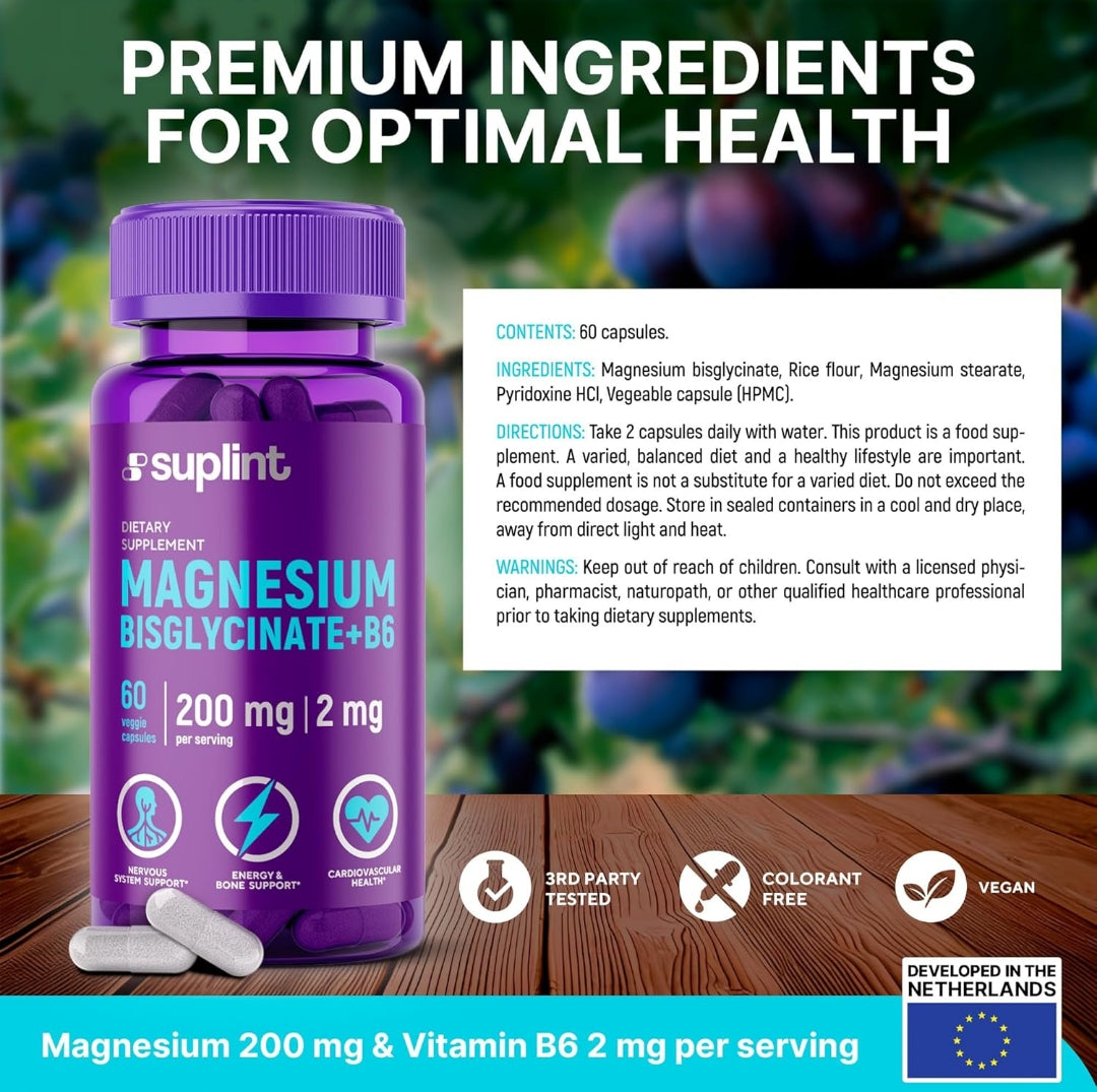 Magnesium Bisglycinate with Vitamin B6