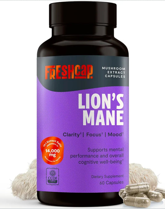 FreshCap Lions Mane 14,000 mg